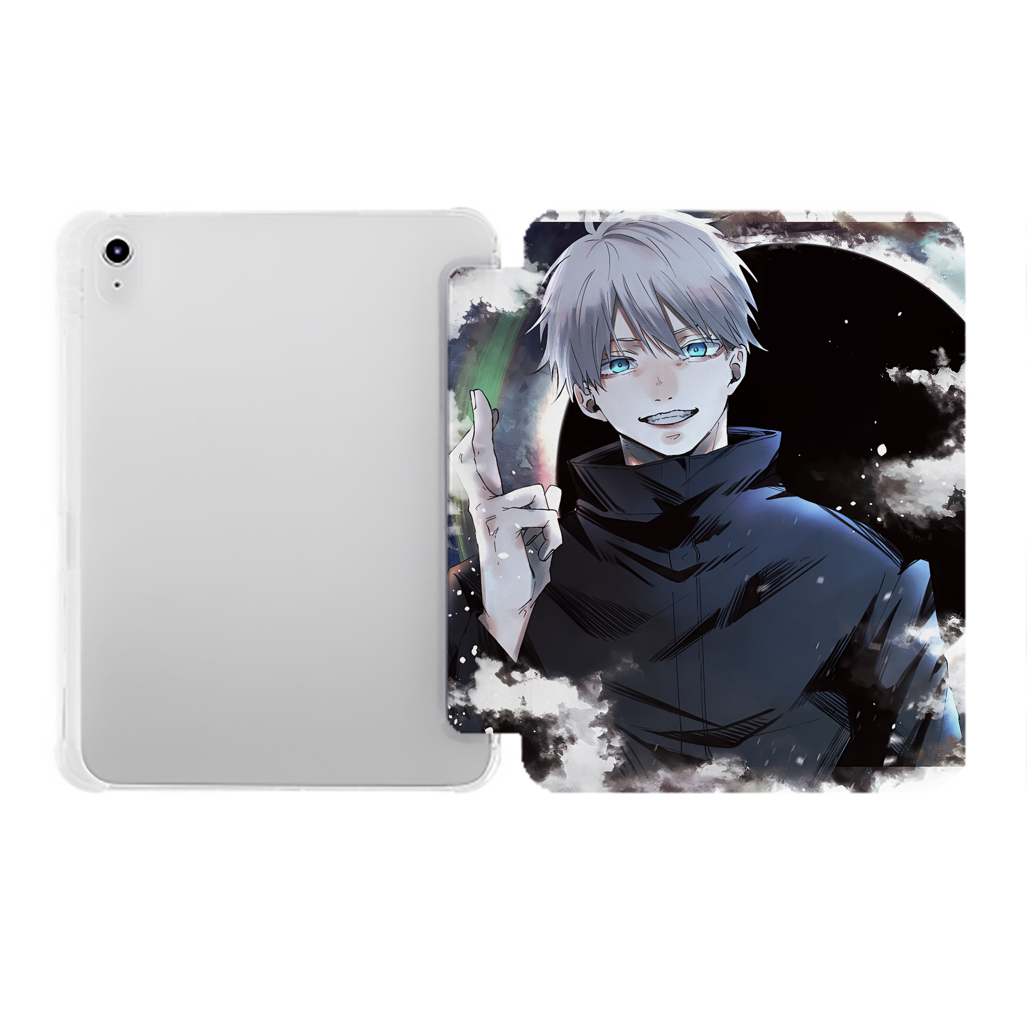 （画像用） SPY×FAMILY间谍家家酒 IPad ケース ペン収納付き 三つ折りスタンド PUレザー×シリコン 対応機種9.5/10.5/10.9インチ